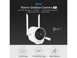 Câmera De Segurança Outdoor Xiaovv Pro Hd 1296p