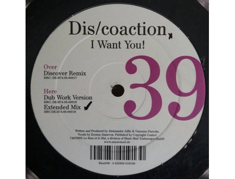 Vinil I Want You! Le Bien Et Le Mal