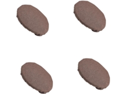 Toddmomy 4-almofadas Dobráveis Telescópicas Para Assento Dobrável Externo, Almofada Redonda Para Pesca, Cadeiras