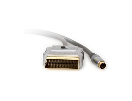Cabo Scart » S-Video com switch Techlink 682005, 5 m