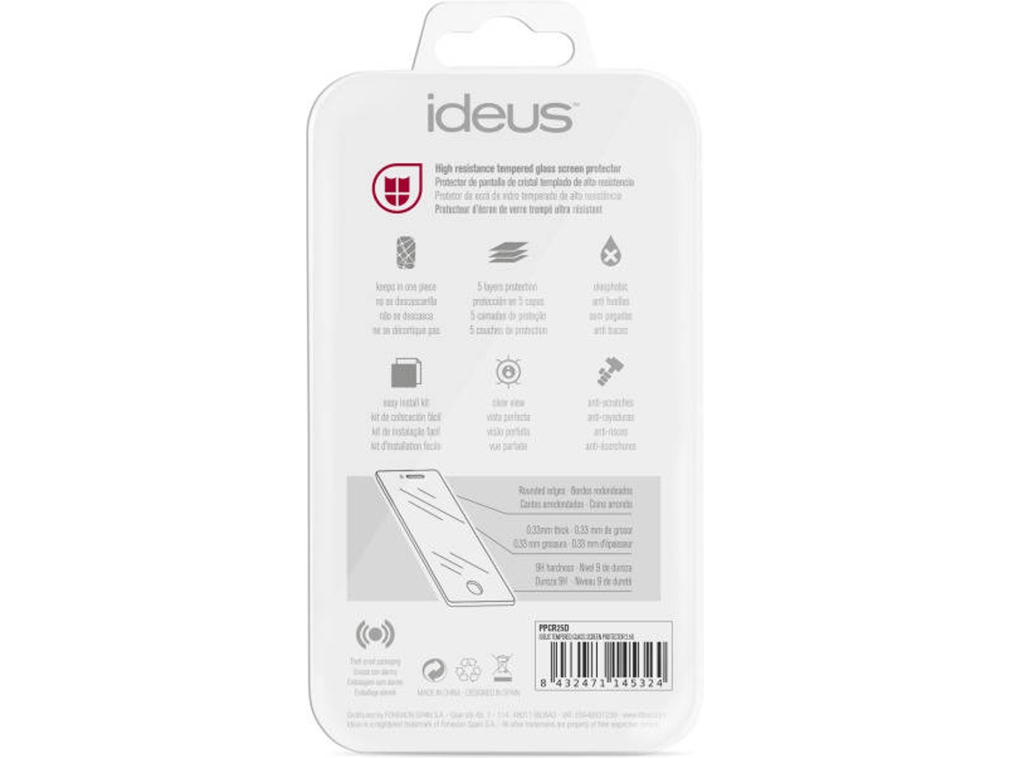 Pelicula de Vidro IDEUS Mi A1