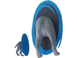 Enfeite Porta Gatos Pequeno Impresso 3d Decoração Artística Parede Aniversários Família Amigos Colegas Quarto GOKOCO