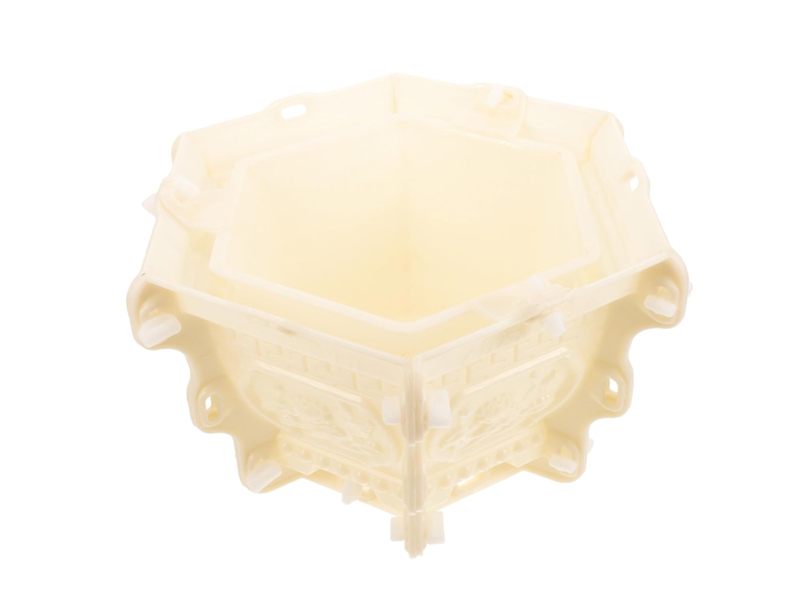 Molde de Plástico Grosso e Reutilizável para Vasos de Flores, Ideal para Fazer Bonsai em Casa. Estilo Europeu e Fácil de Usar. SFUSHOS