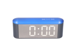 Despertador Digital, Elegante E Requintado Display Led, Relógio De Mesa Eletrônico Para Uso Doméstico, Branco Slowmoose