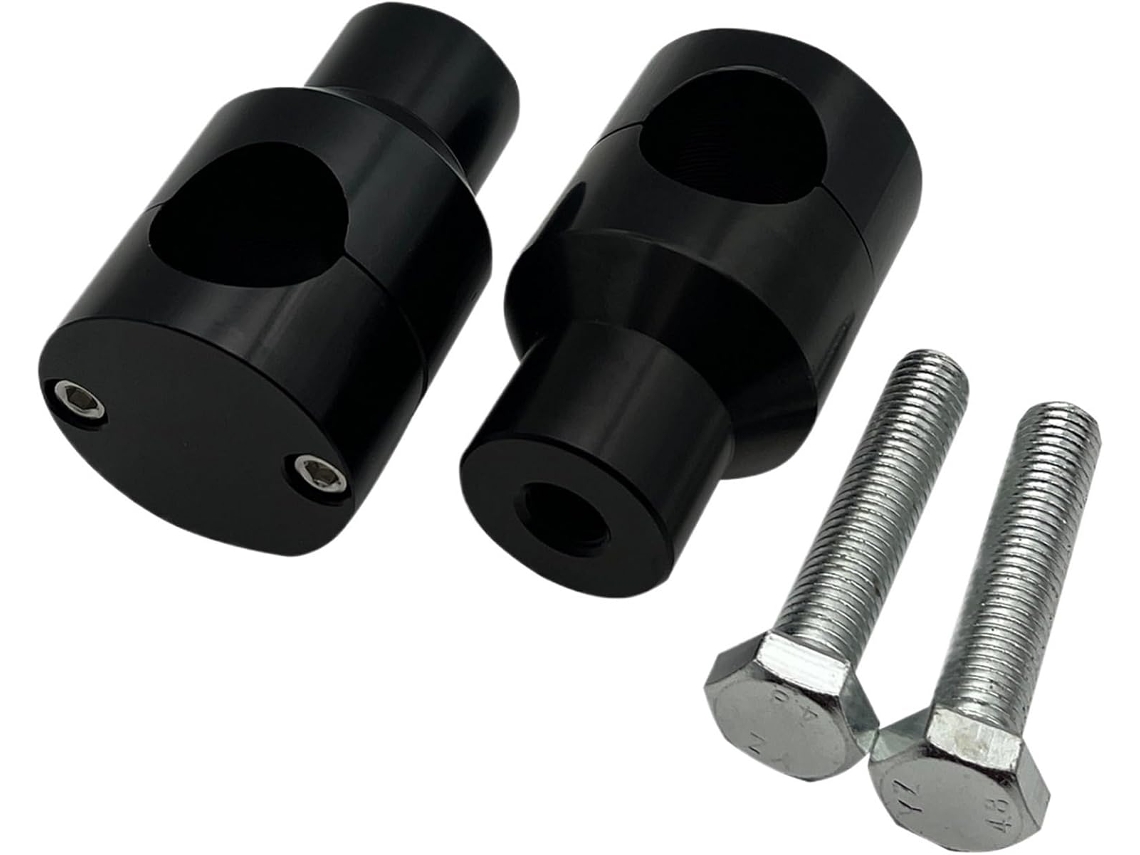 Adaptador de Elevação Guidão Motocicleta 1" 25 Mm Braçadeira Fixa Elevador Abraçadeira 25mm "conforto