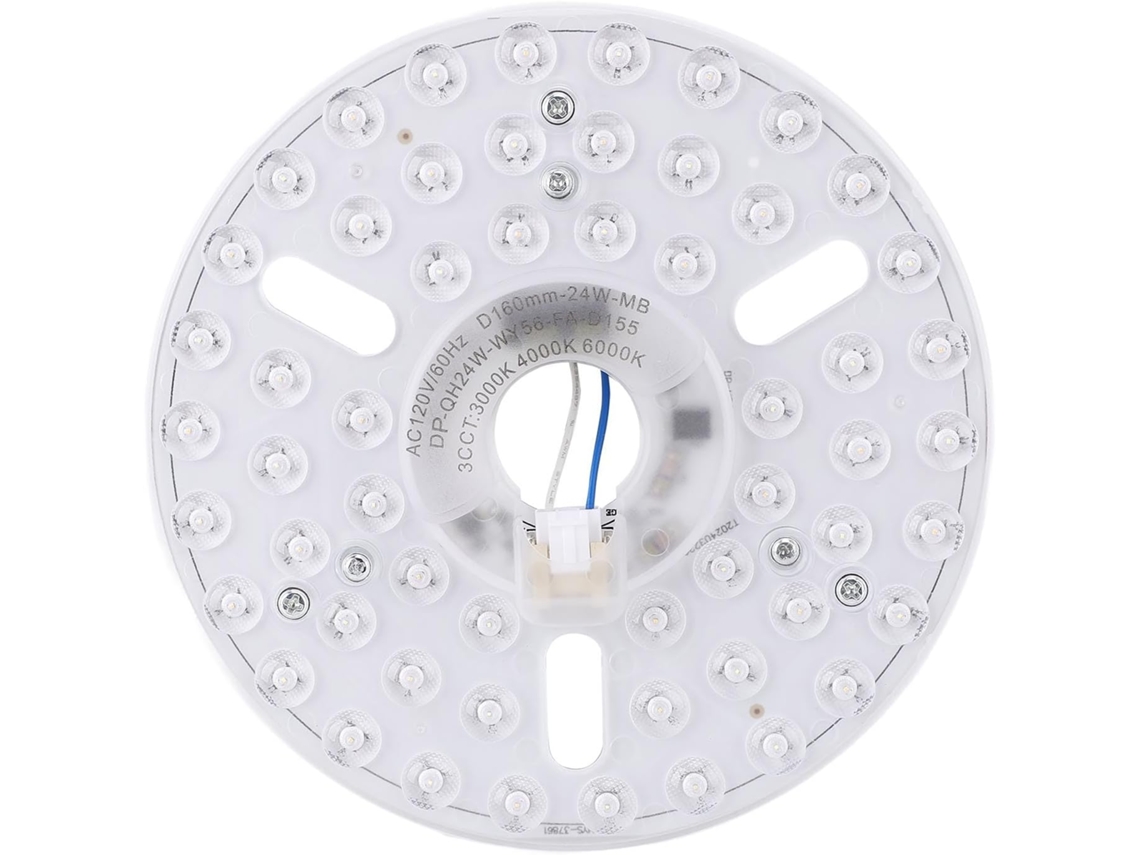 Kit De Iluminação Led Retrofit 6,3 Polegadas Para Ventilador Teto,