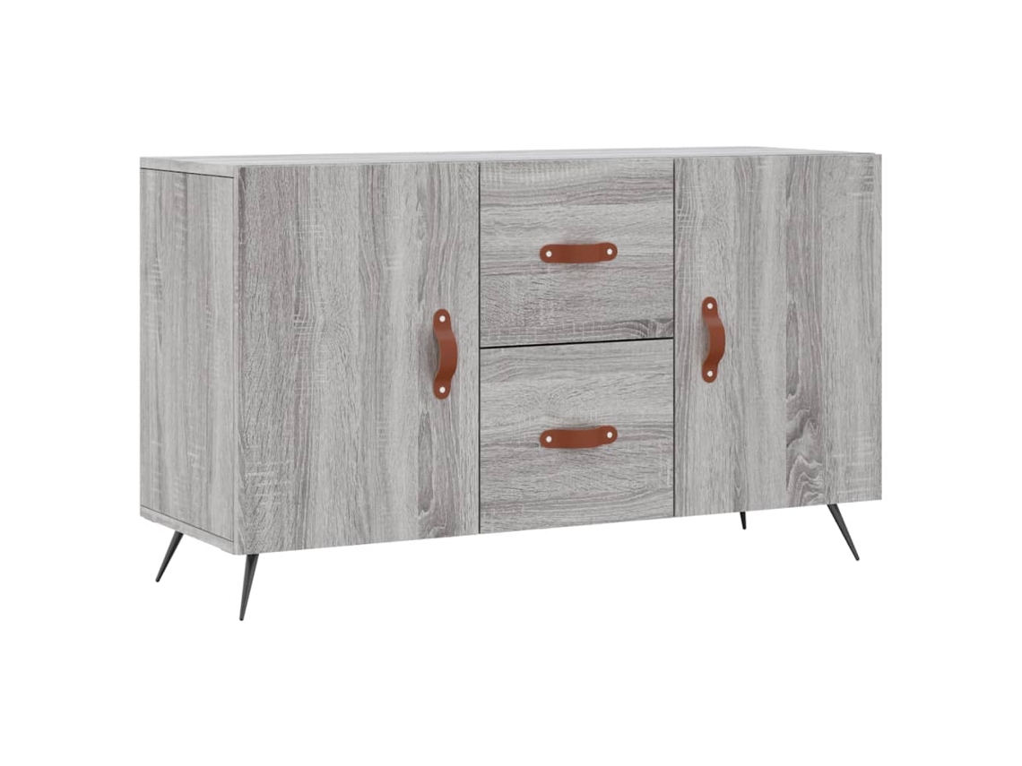 Sideboard, Sideboards Vidaxl Cinzeto Madeira Processada (n/a)