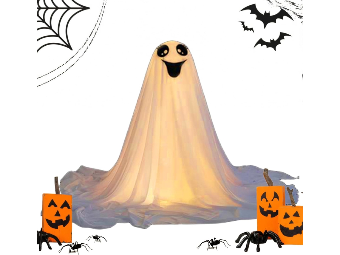 Decorações De Fantasmas Para O Halloween, Decorações De Fantasmas Para Exterior, Acessórios Para Fes Gokoco