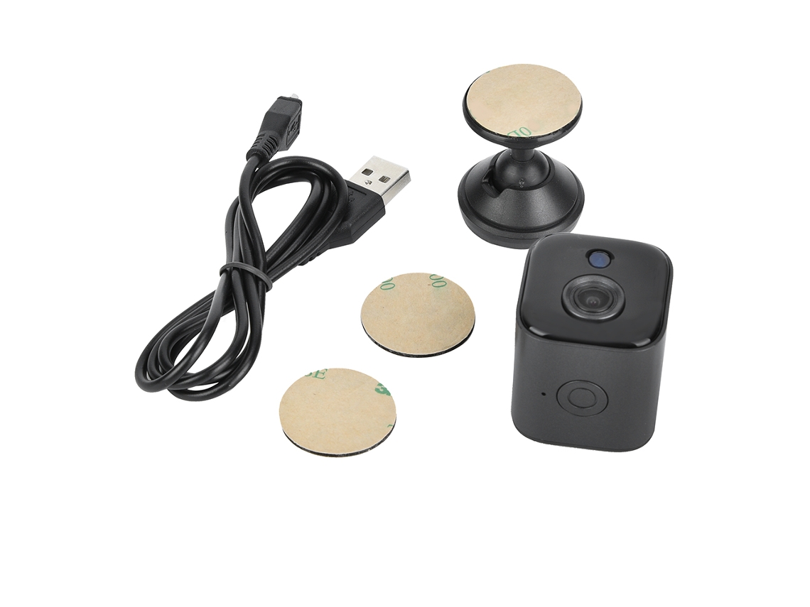 Câmara Mini 1080p Camcorder Com Wifi E Visão Noturna Infrarroja