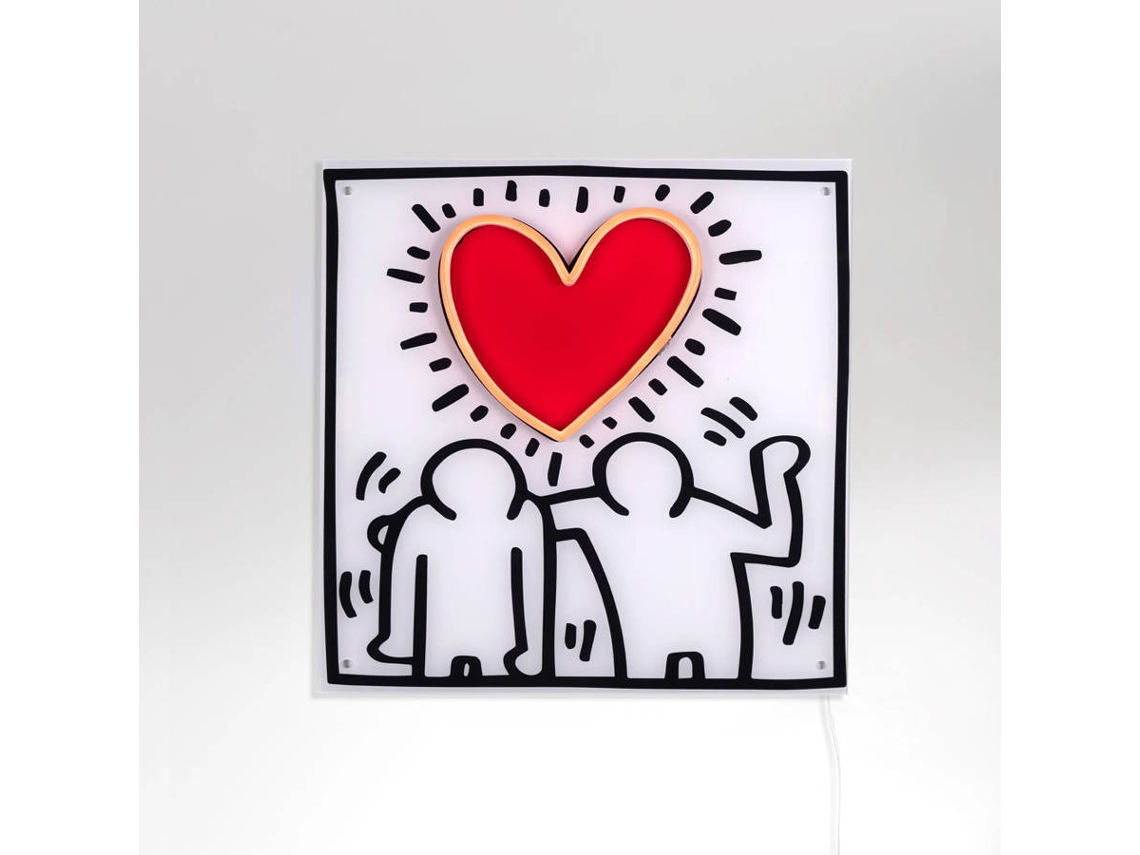 Painel LED YELLOWPOP Keith Haring Love People
