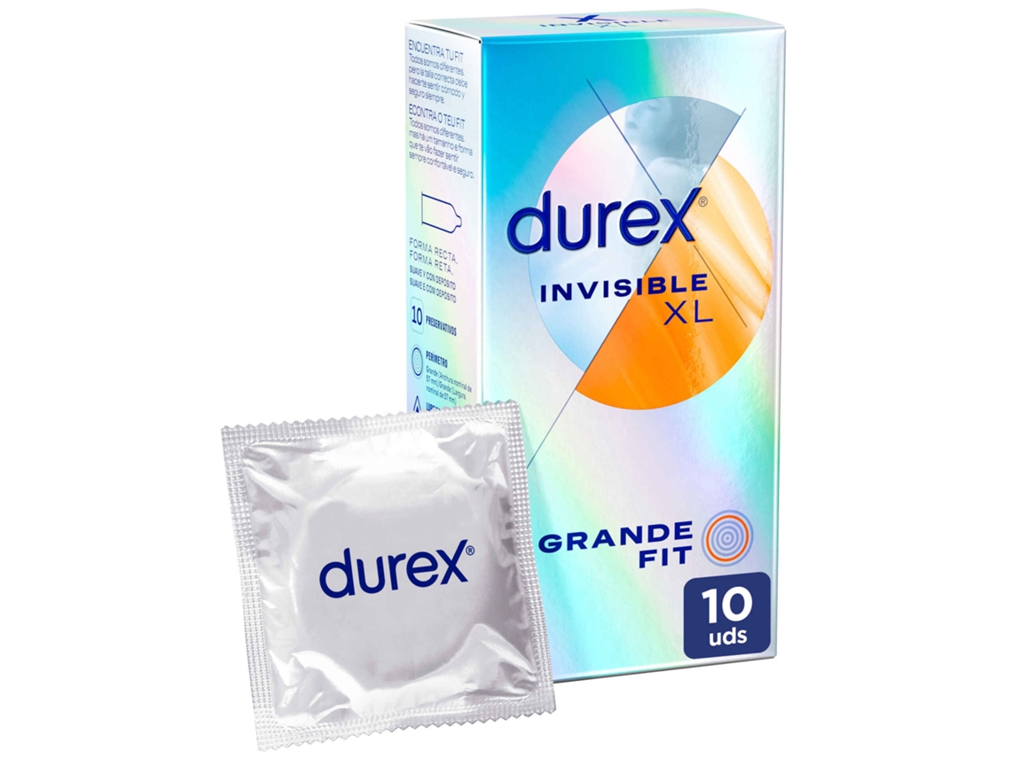 Preservativos Invisible XL Durex