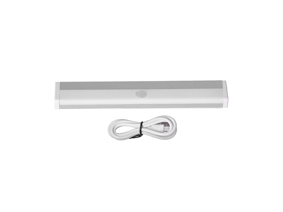 2026 luz Led para Armário com Sensor de Movimento 2 Níveis Usb Recarregável Luz Branca 6000k para Armários Cozinha Dormitório