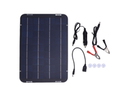 Painel Solar Policristalino 12w 18v Laxiscreed Para Carregamento De Bateria De Carro