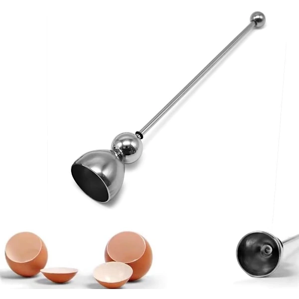 Abridor De Cascas De Ovos, Para Versões Cruas, Cozidas Ou Moles, Utensílio Manual De Cozinha