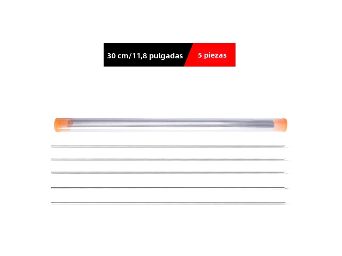 Gancho de aço inox MDUG em formato de ovo 30cm (5 peças)