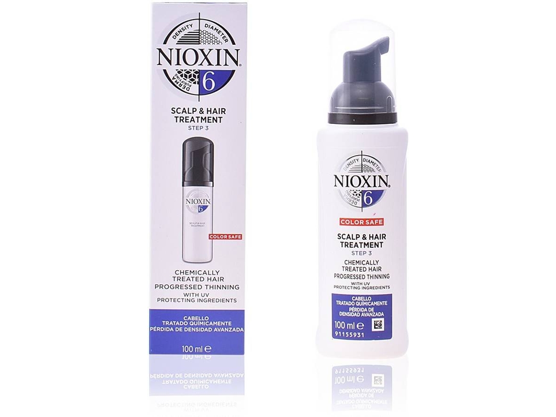 Loção para o Cabelo NIOXIN Scalp Sistema de Tratamento 6 Grosso Muito Fraco Cabelo (100 ml)