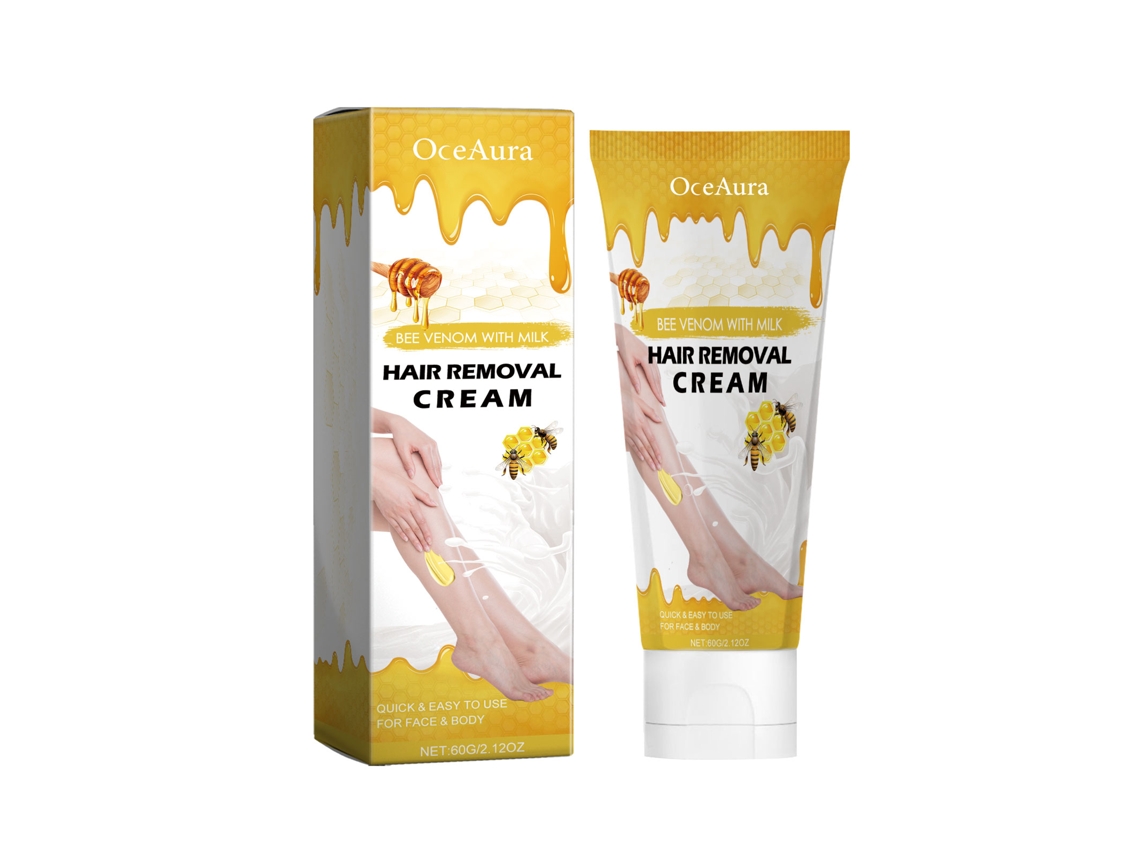 Creme Depilatório Hidratante Leite Veneno Abelha