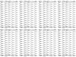 Conjunto De 50 Molas Reposição Em Aço Inoxidável Para Canetas