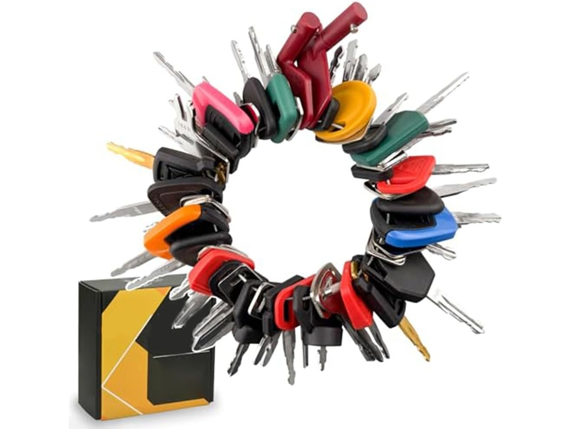 Conjunto De 50 Chaves Para Equipamentos Pesados De Construção, Compatíveis Com Cat E Outras Marcas, 14 X 17