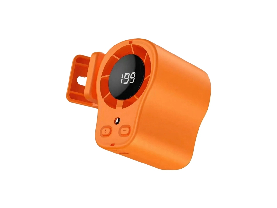Ar Condicionado Portátil Para Carro, Placa De Resfriamento De 16°c, 199 Velocidades E Clipe (laranja)