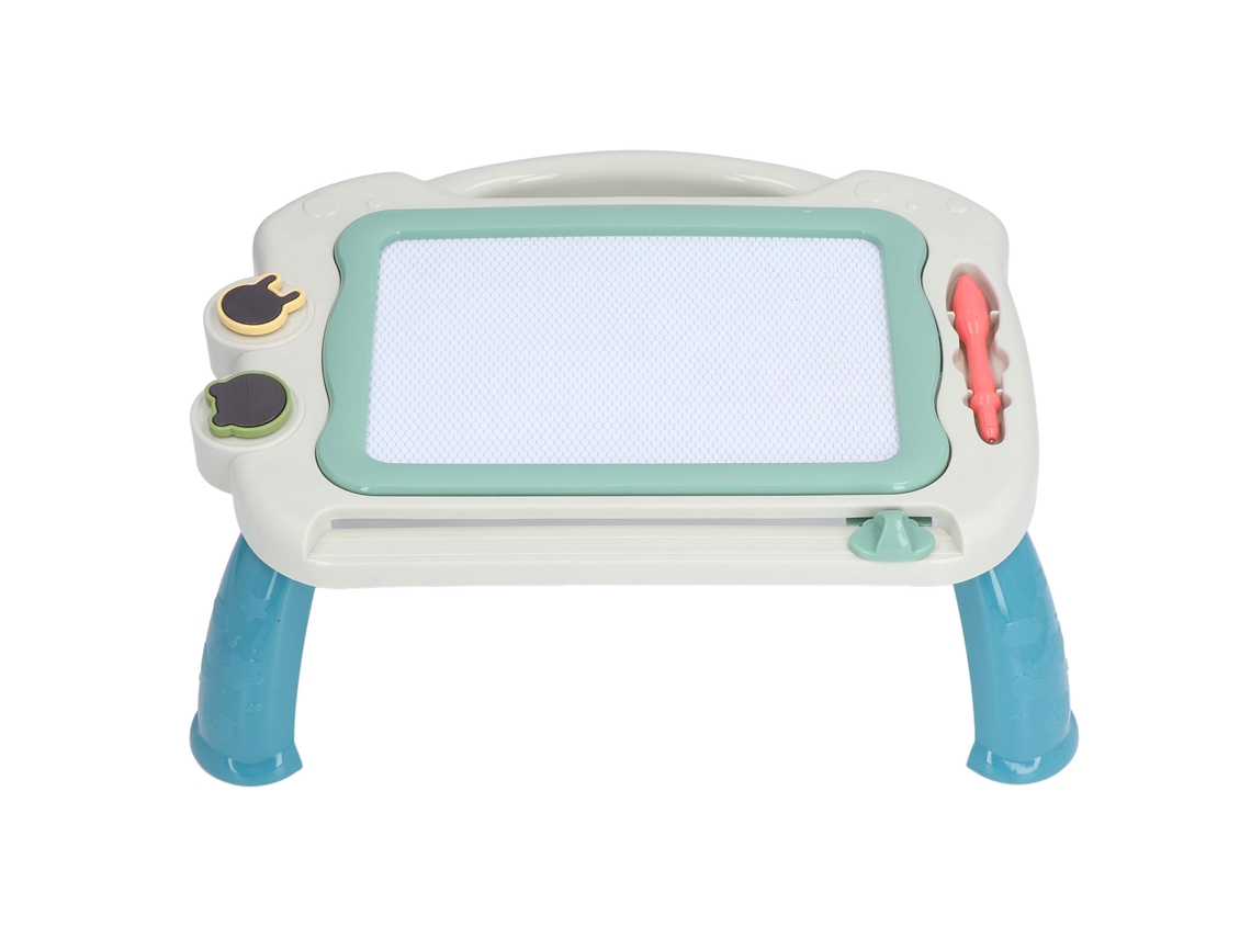 Quadro De Desenho Magnético Reutilizável Com Pés Para Crianças 3+ Colorido Apagável