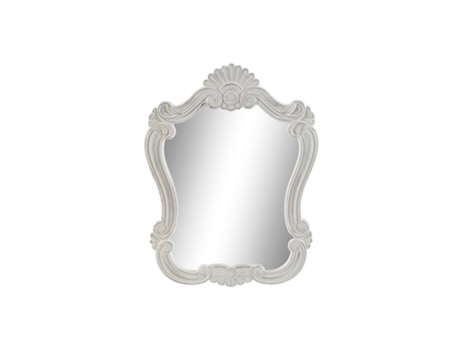 Espelho de Parede Dkd Home Decor Branco Madeira Mdf 41 X 2 X 53 Cm