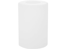 Cilindro De Vidro E27 Para Uso Interno, Branco