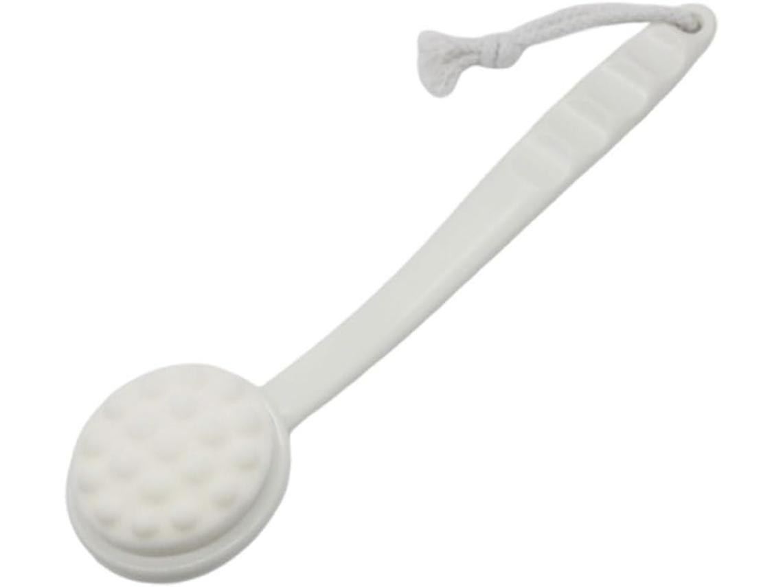 Escova De Banho Com Cabo Longo Para Ducha, Massagem Corporal E Esfoliação, Com Cerdas Massageadoras E Design Ecológico