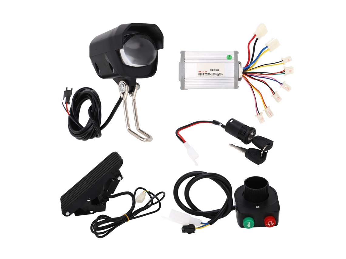 Kit Conversão Bicicleta Elétrica 24v 800w Alumínio Abs