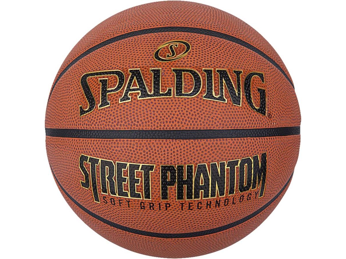 Bola de Basquetebol SPALDING street phantom soft grip technology (Laranja)