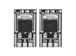 Regulador de Voltagem Lo7805MA, 5V, Baixo Consumo, 78MXX, 2 Peças