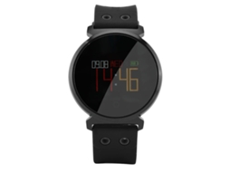 Pulseira K2 com tela colorida, passos, frequência cardíaca, Bluetooth, preto