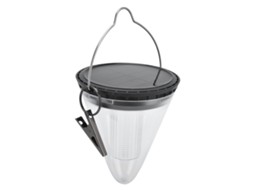 Lanterna Solar Suspensa AQUAFORGE com Luz Quente, para Jardim e Pátio com Iluminação Led e Instalação Simples