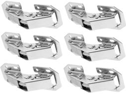 Conjunto De 6 Com Hidráulicas Para Portas Armários, Fechamento Suave.