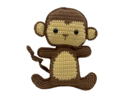 Kit De Crochê Hardicraft Macaco Morris 17 Cm Conjunto De Artesanato Em Crochê