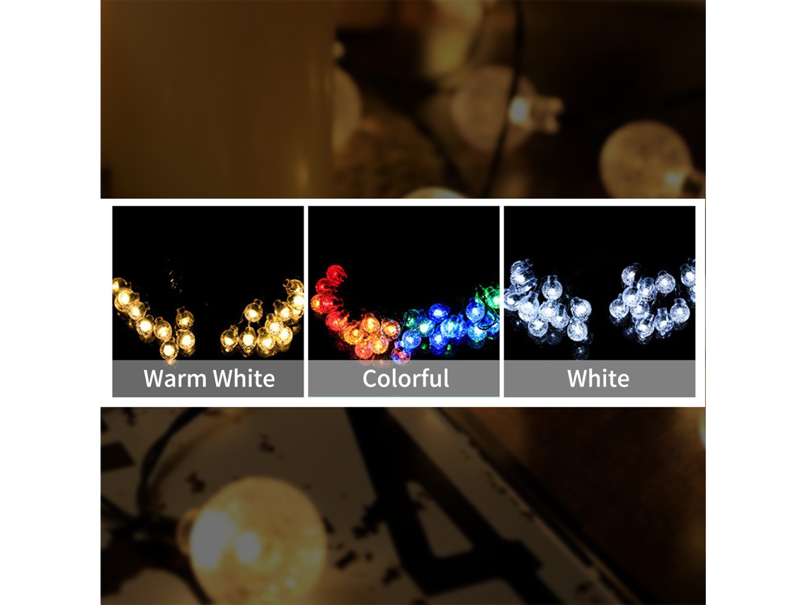 Fairy Lights 30leds Bola Outdoor À Prova D'água