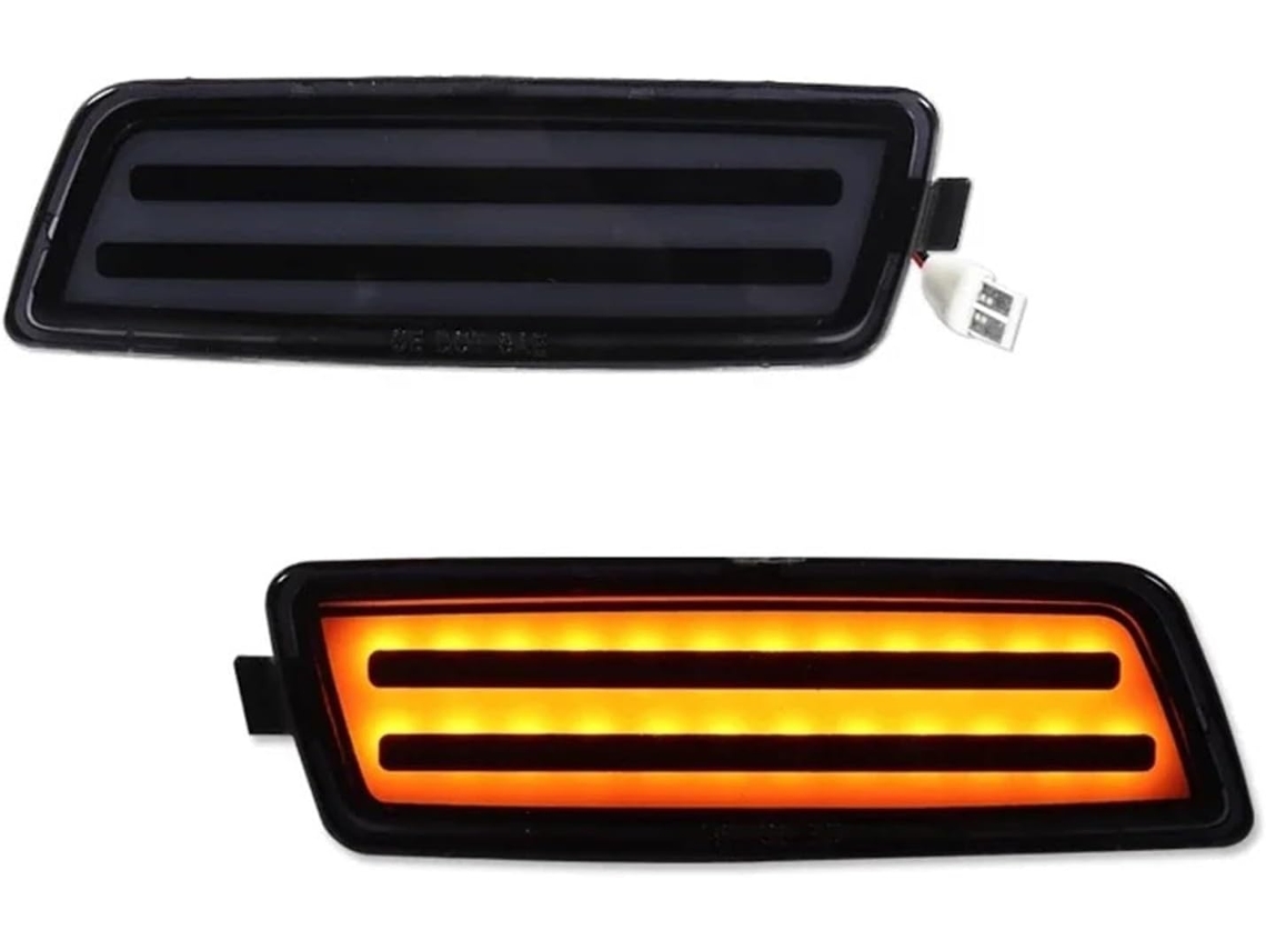 Piscas De Led 2 Peças, Luzes De Posição Laterais Led, Piscas Sequenciais Para Mk5, Golf 2006-2009gti Rabbit 2005-2010