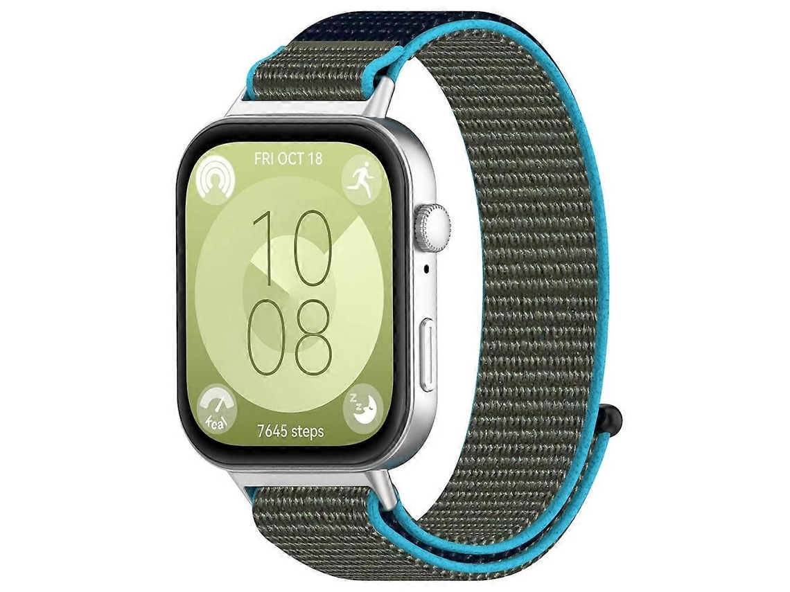 Pulseira De Nylon Com Fecho De Velcro Para Huawei Watch Fit3