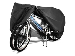 Capa Para Bicicleta,impermeável 210d Alta Qualidade,cobre Até 2 Bicicletas,motos E Scooters Elétricos Btforus (preto)