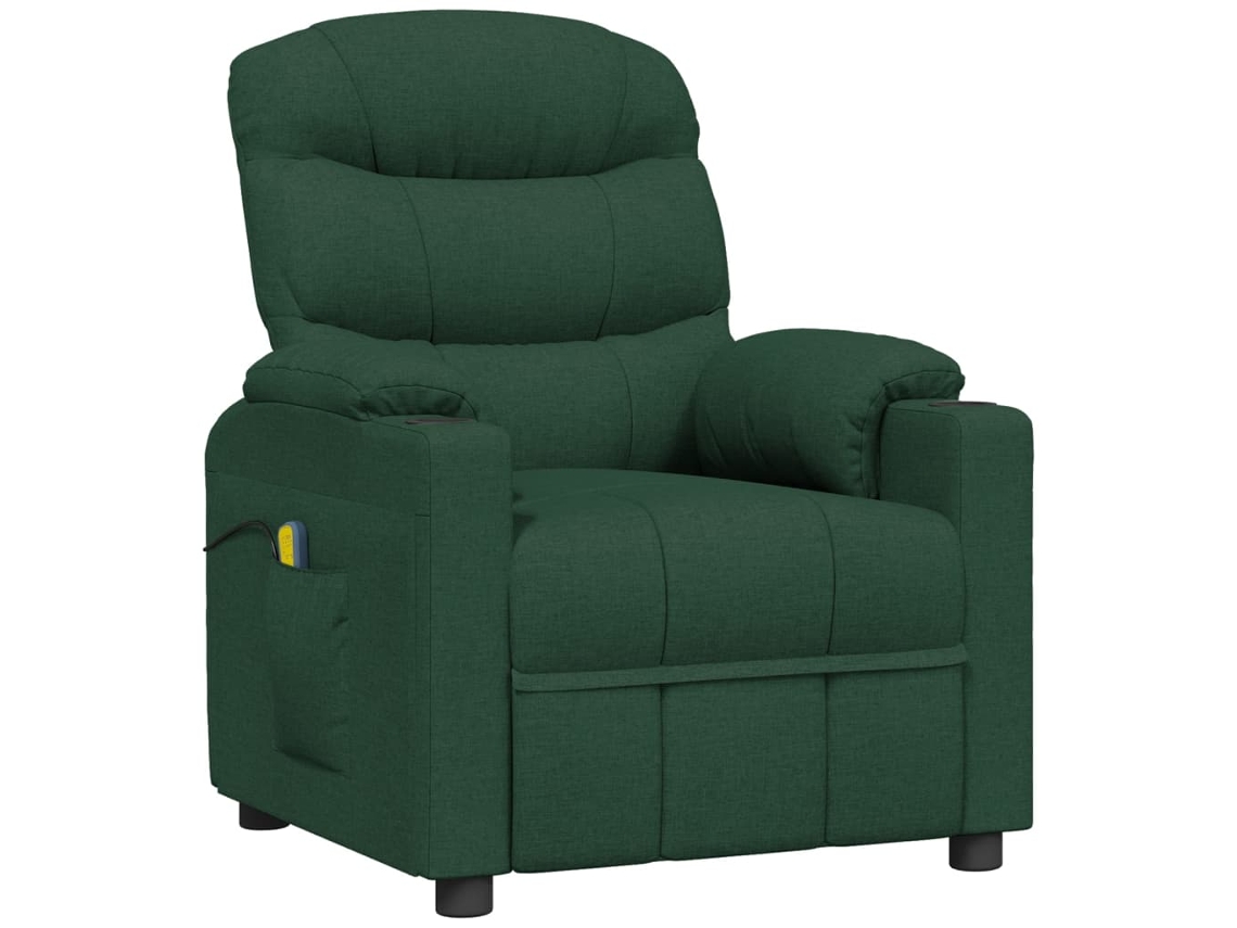 Massage Chair, Massage Chairs Vidaxl Verde Tecido