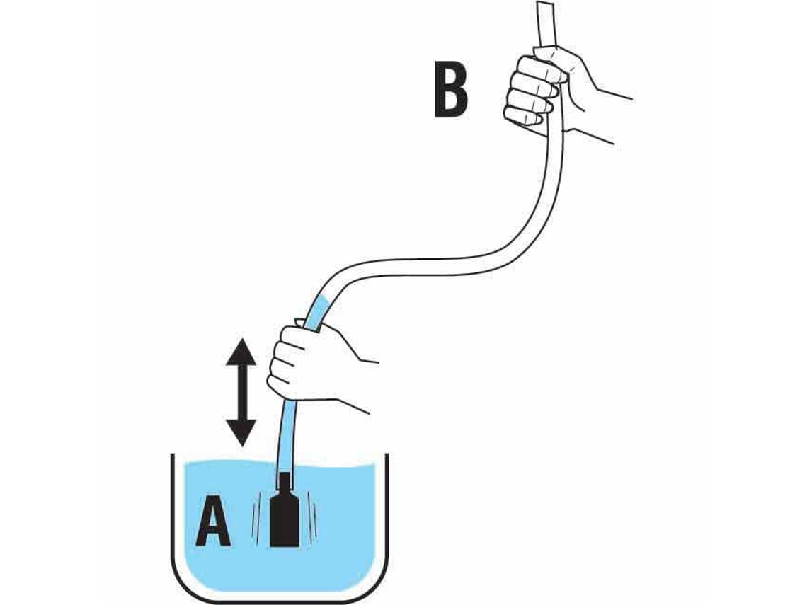 Nuova Rade Hose Pump Manual Suction 160cm