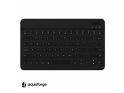 Teclado Bluetooth Retroiluminado Compacto Preto