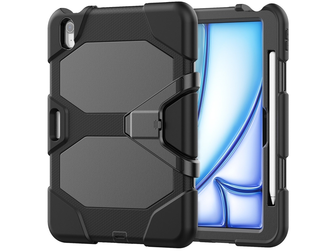 Capa Película Preto Compatível Com Ipad Air 11 2024