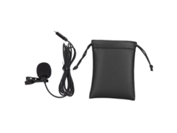 Microfone Lavalier com Redução de Ruído, para Celular, Transmissão e Entrevista