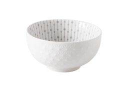 Prato de Sopa Pequeno em Cerâmica 11,6cm Design Simples Subglaze Fácil Limpeza | S/MARCA