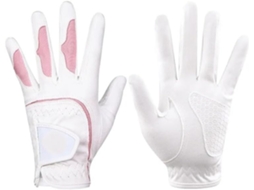Luvas de Golfe Femininas, para a Mão Esquerda e Direita, com Proteção Respirável para a Palma da Mão, Luvas Es