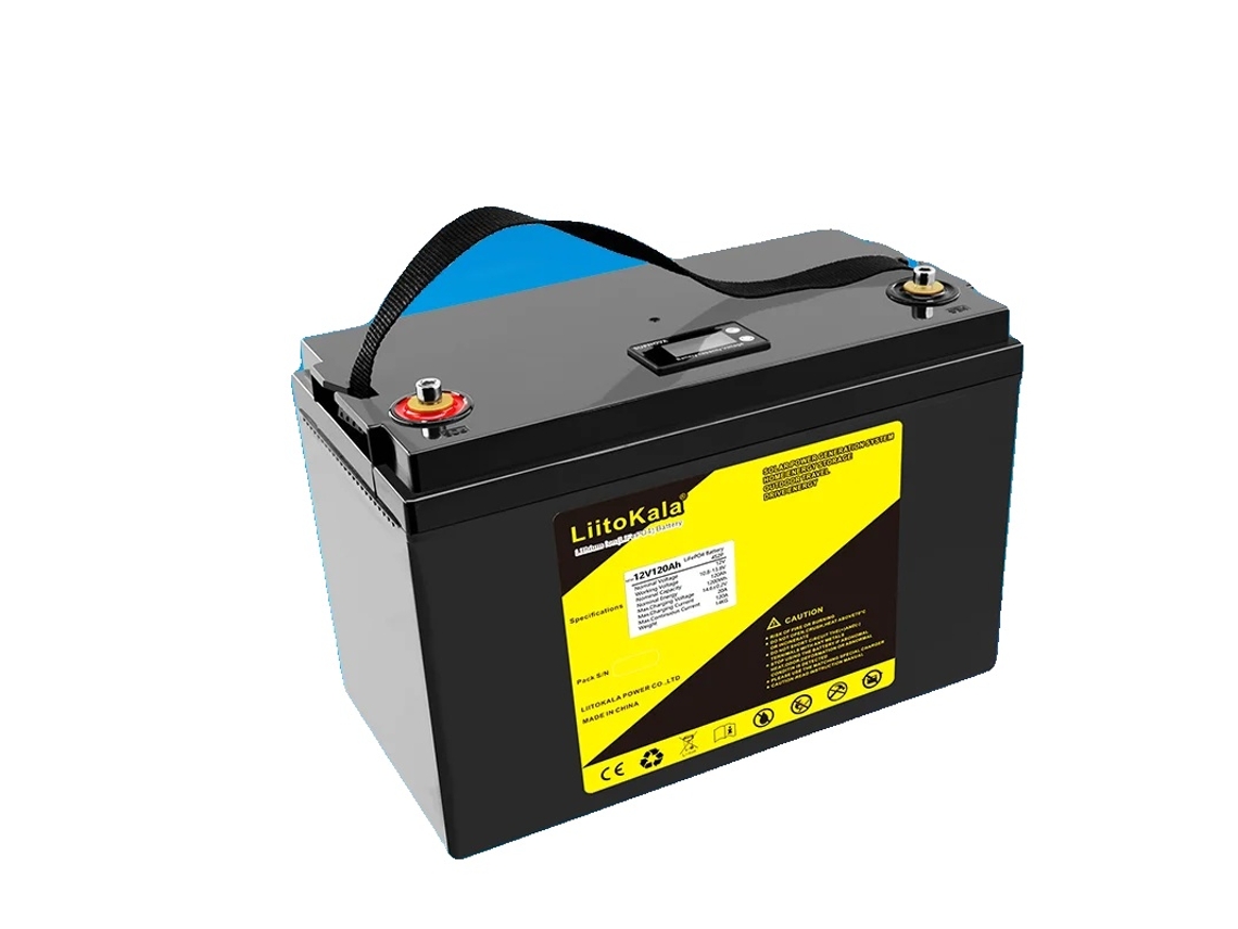 Bateria De Ciclo Profundo Lifepo4, 12v, Capacidade 100ah 150ah, 12.8v120ah Oem (lcd)