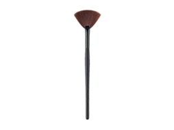 Pincel Para Pó Facial, Maquiagem, Cosméticos, Acessórios De Beleza, Pincel Para Blush, Pincel Para Iluminador Everley891 (cabo Preto E Cerdas Marrons)