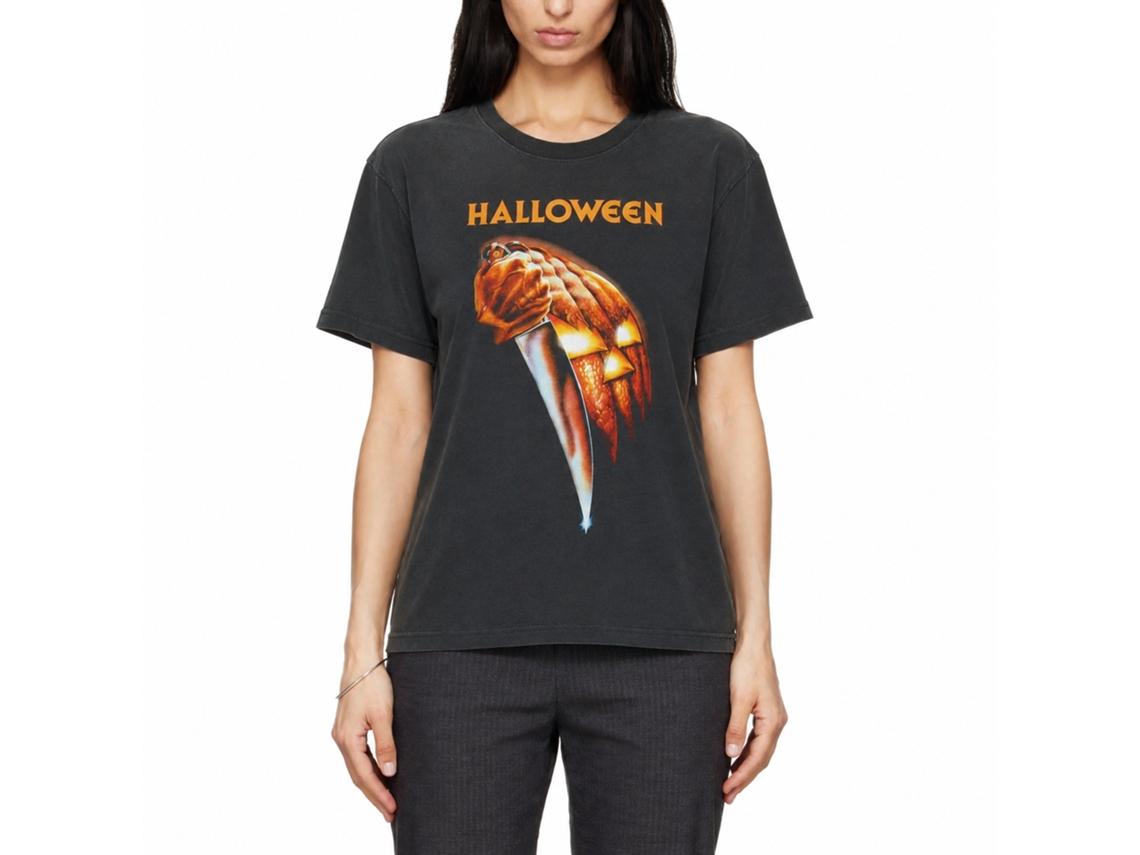 Rockinstone Halloween Claws Black T-shirt Size:l