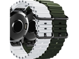 Pacote com 2 pulseiras ORYSIN Ocean Waves para Garmin Fenix 6
